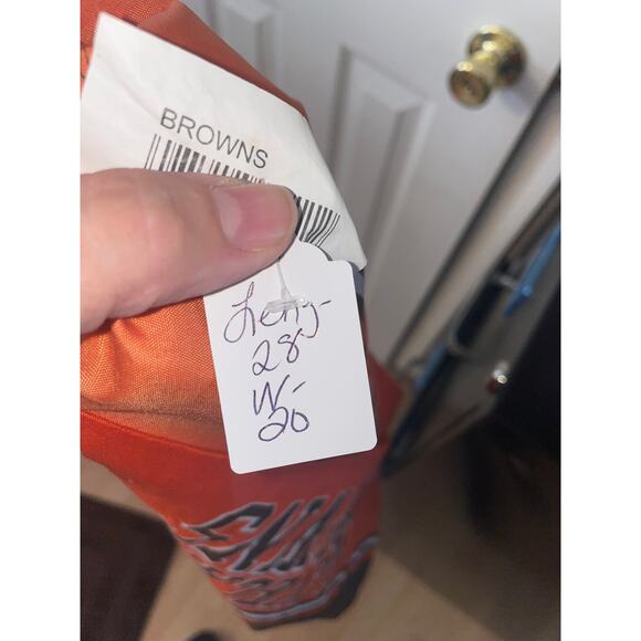 2 Cleveland Browns Pillow Cases EUC - Picture 2 of 2